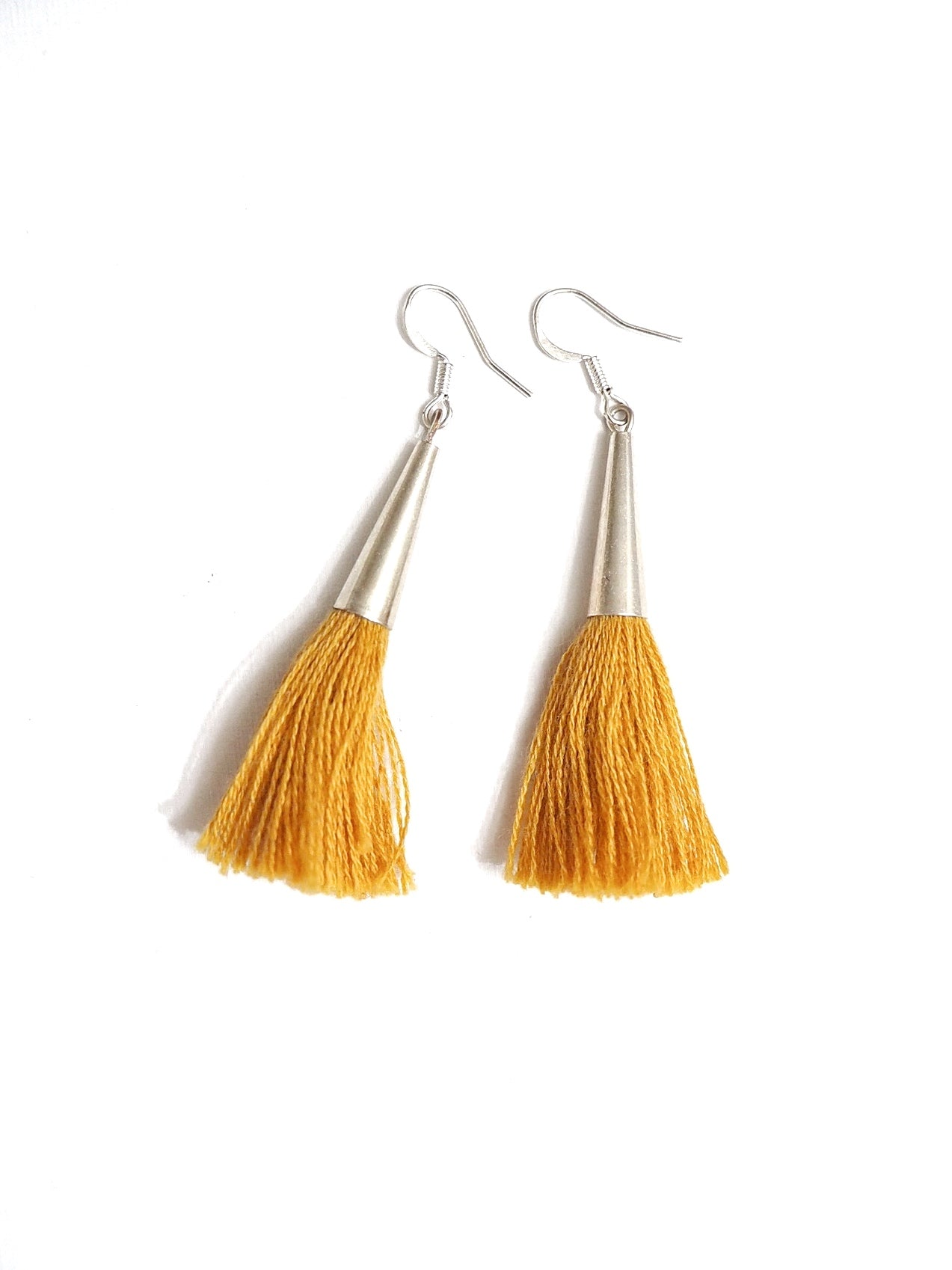 Red Wine Pom Pom Earrings - Nariss by Narissara