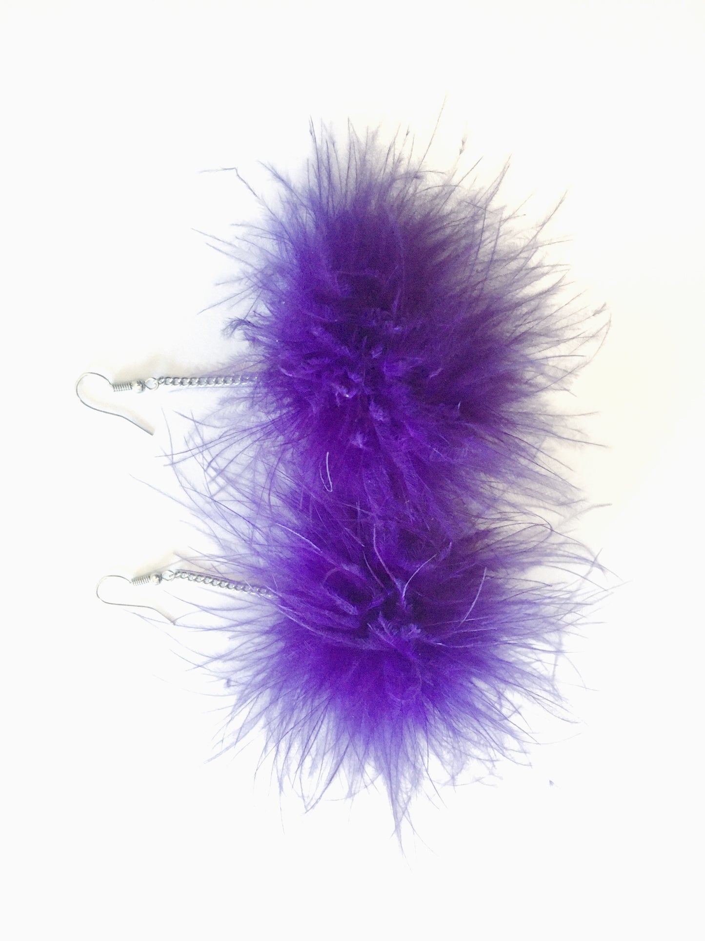 Red Wine Pom Pom Earrings - Nariss by Narissara