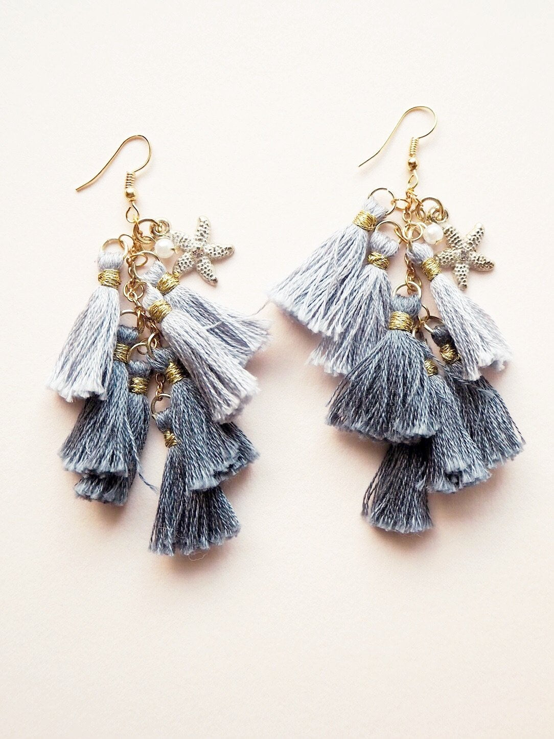 Red Wine Pom Pom Earrings - Nariss by Narissara