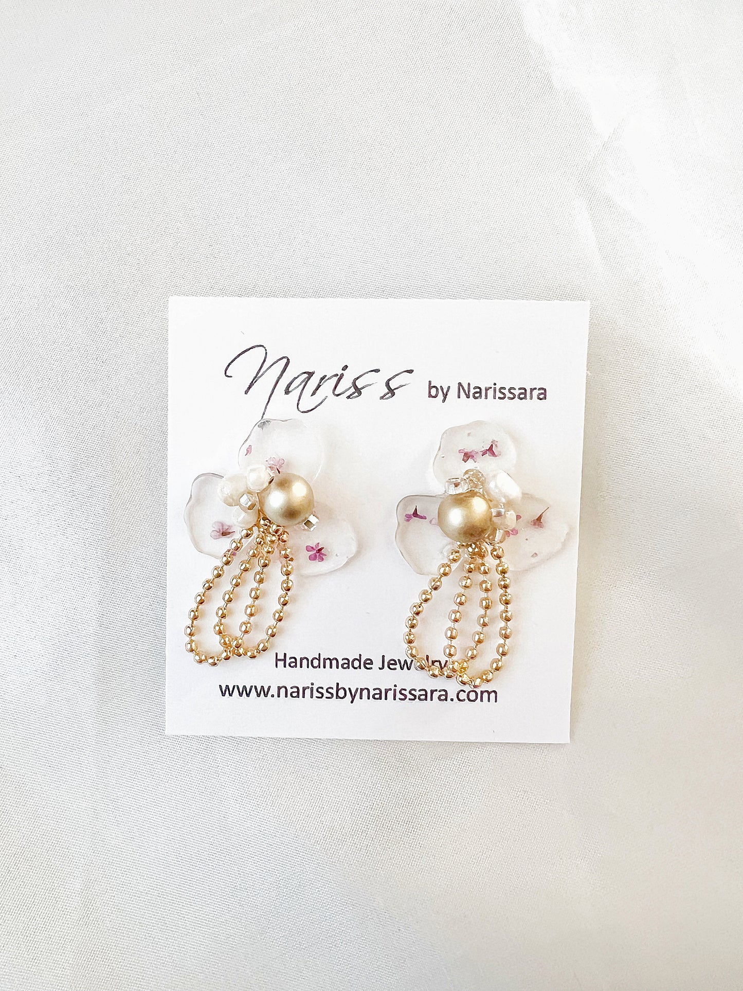Flower Bead Earrings